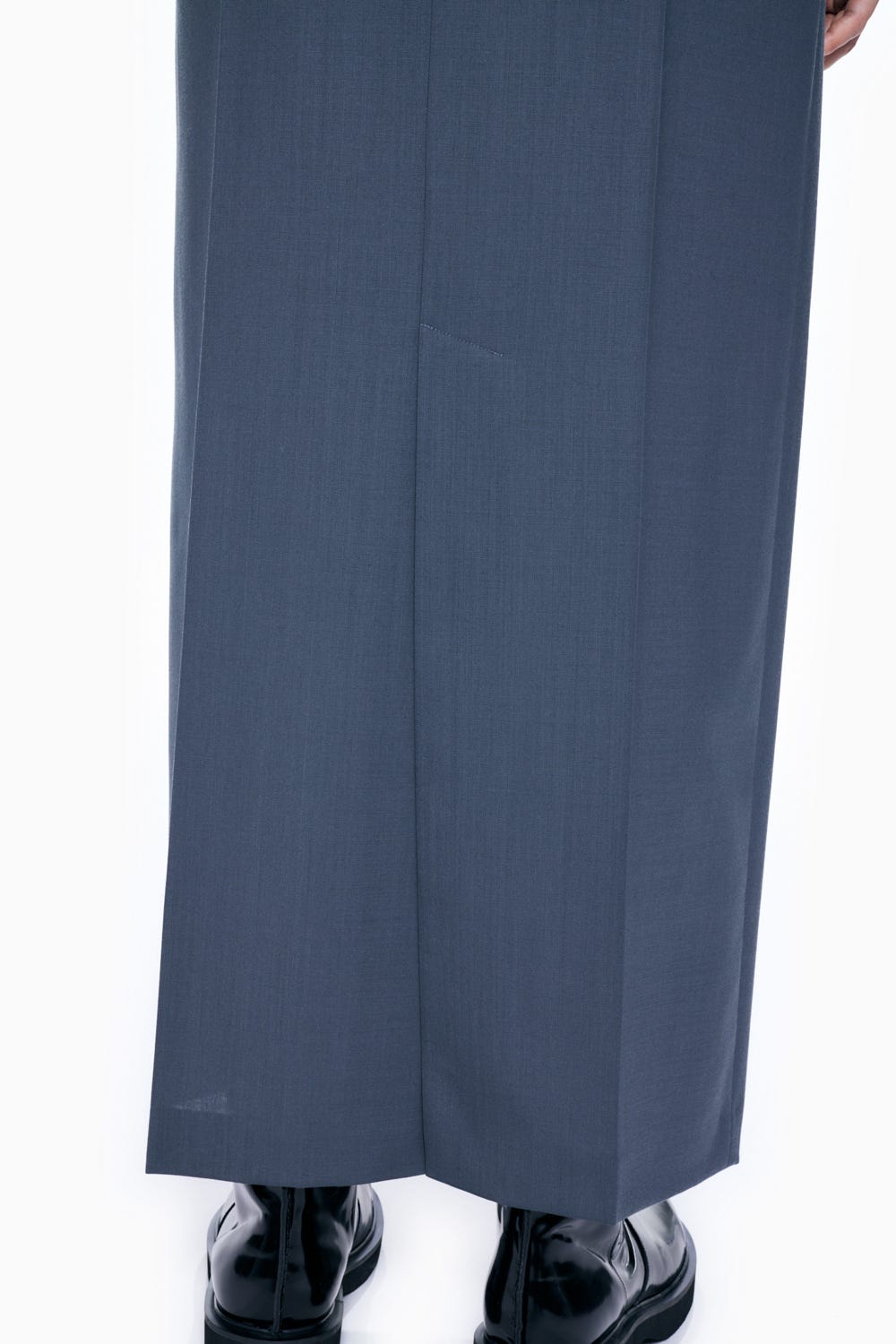 DOUBLE-WAIST SKIRT GRY 36