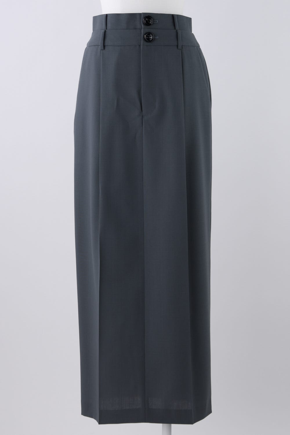 DOUBLE-WAIST SKIRT GRY 36