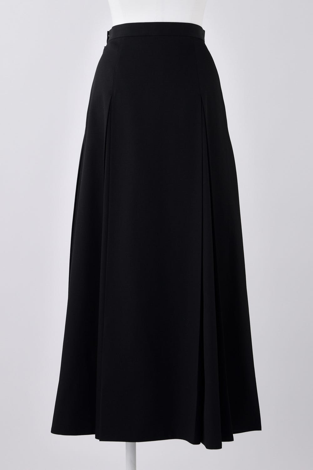 BOX TUCK SKIRT BLK 36