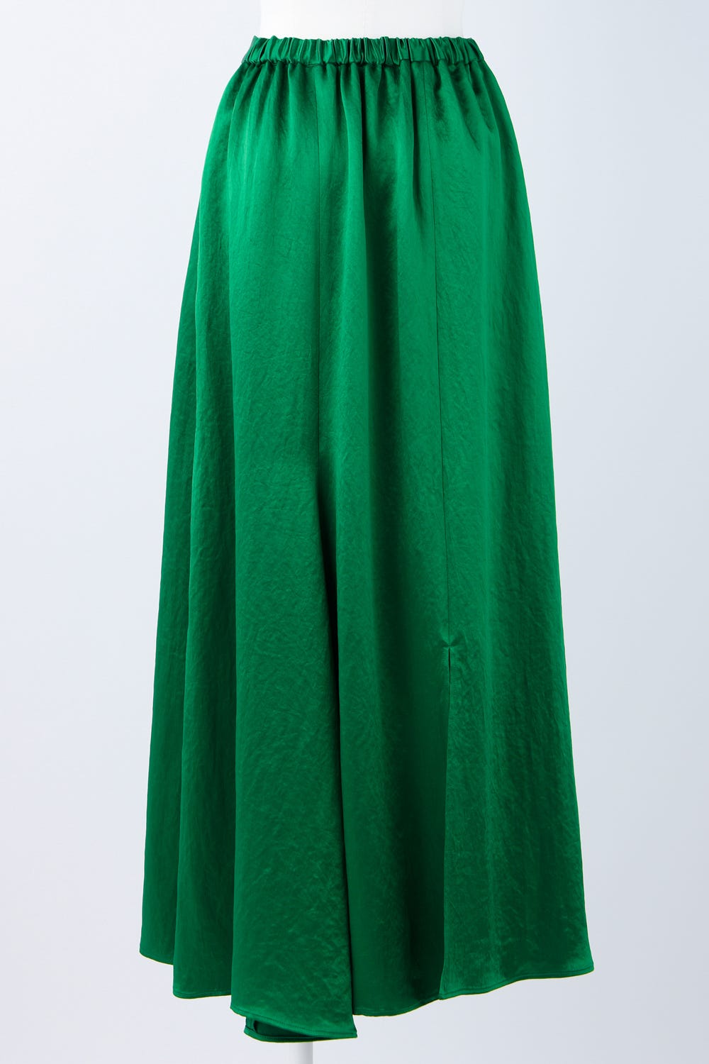 RANDOM-SLIT SKIRT GRN 36