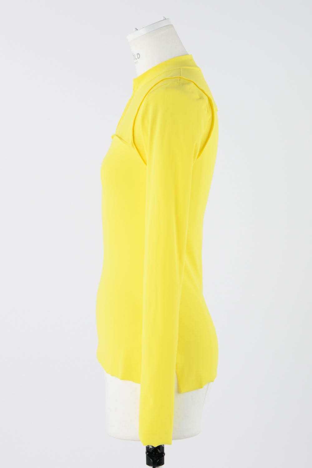 HALF-ZIP LONG-SLEEVE-T-SHIRT L/YEL 38