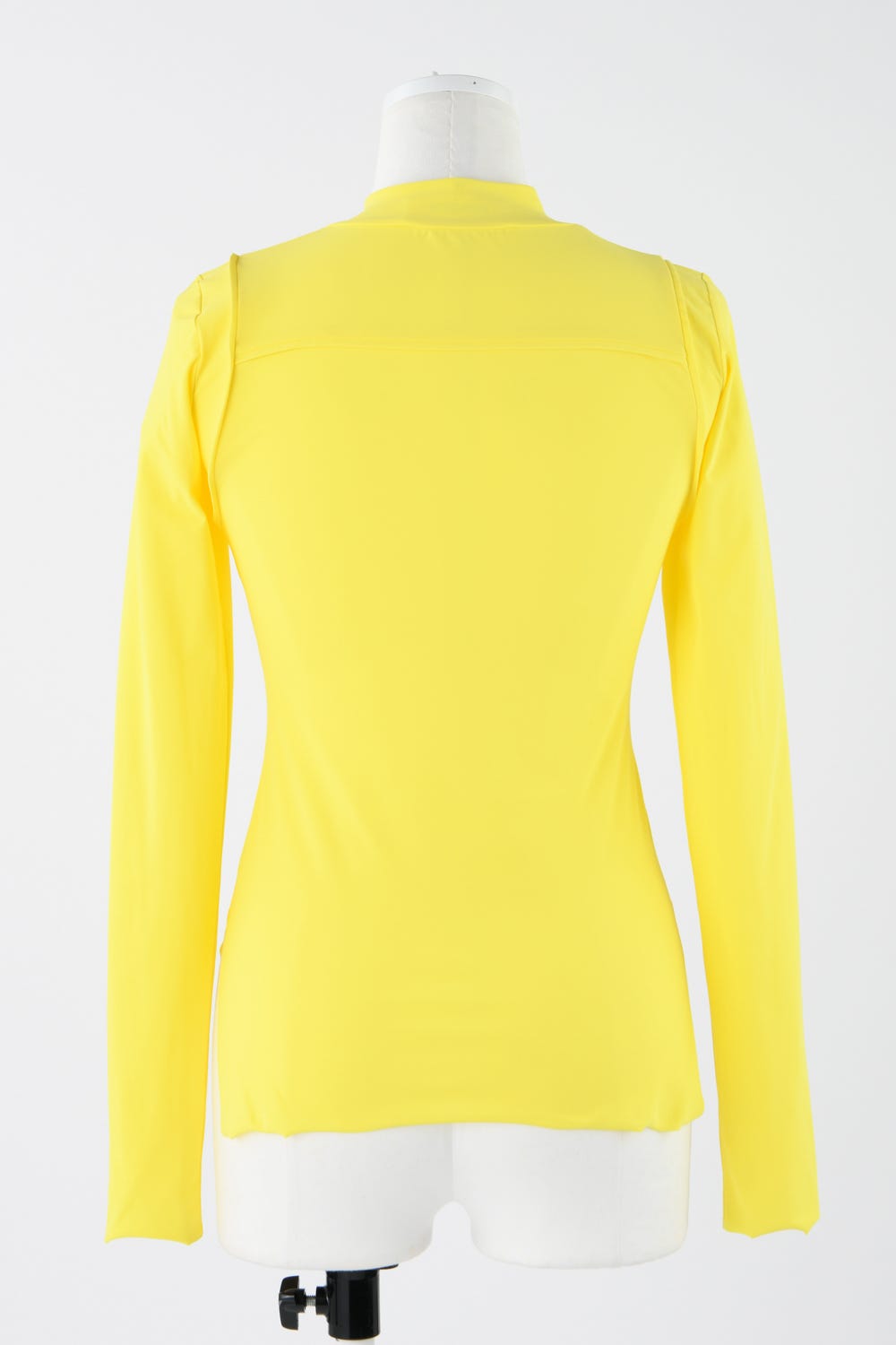 HALF-ZIP LONG-SLEEVE-T-SHIRT L/YEL 38