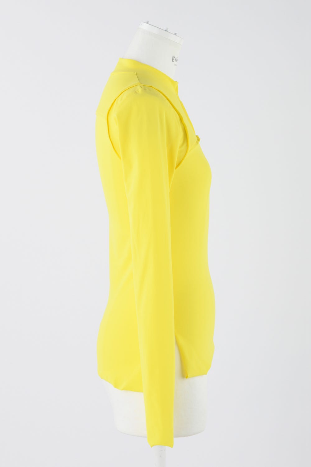 HALF-ZIP LONG-SLEEVE-T-SHIRT L/YEL 38