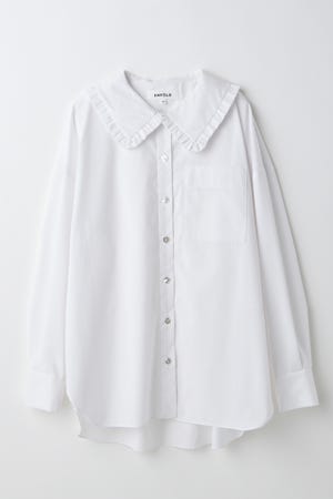最終値下げ【ENFOLD】FAKE-LAYERED PULLOVER 38 FAKE-LAYERED PULLOVER|38|WHT|SHIRTS AND BLOUSES||ENFÖLD