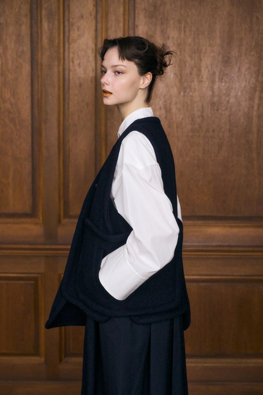 PIPING VEST｜38｜YEL｜JACKET｜|ENFÖLD OFFICIAL ONLINE STORE