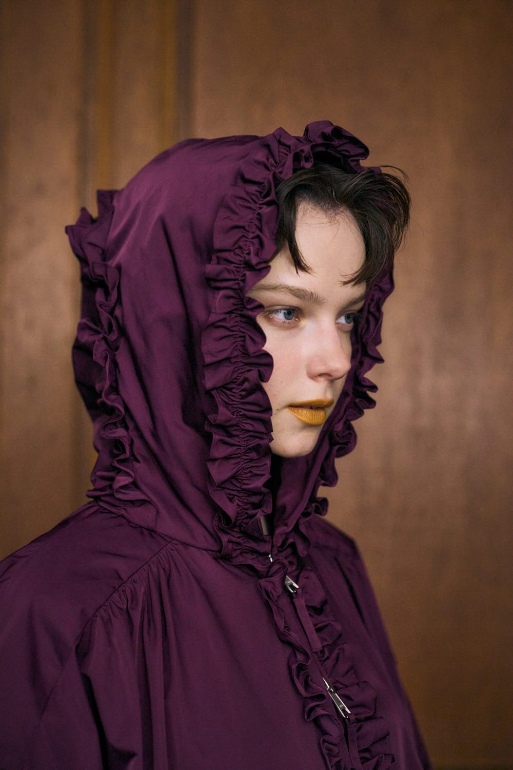 pellicule ribbon gather lib blouson フリル FRILL BLOUSON｜36｜BRD｜JACKET｜|ENFÖLD OFFICIAL ONLINE