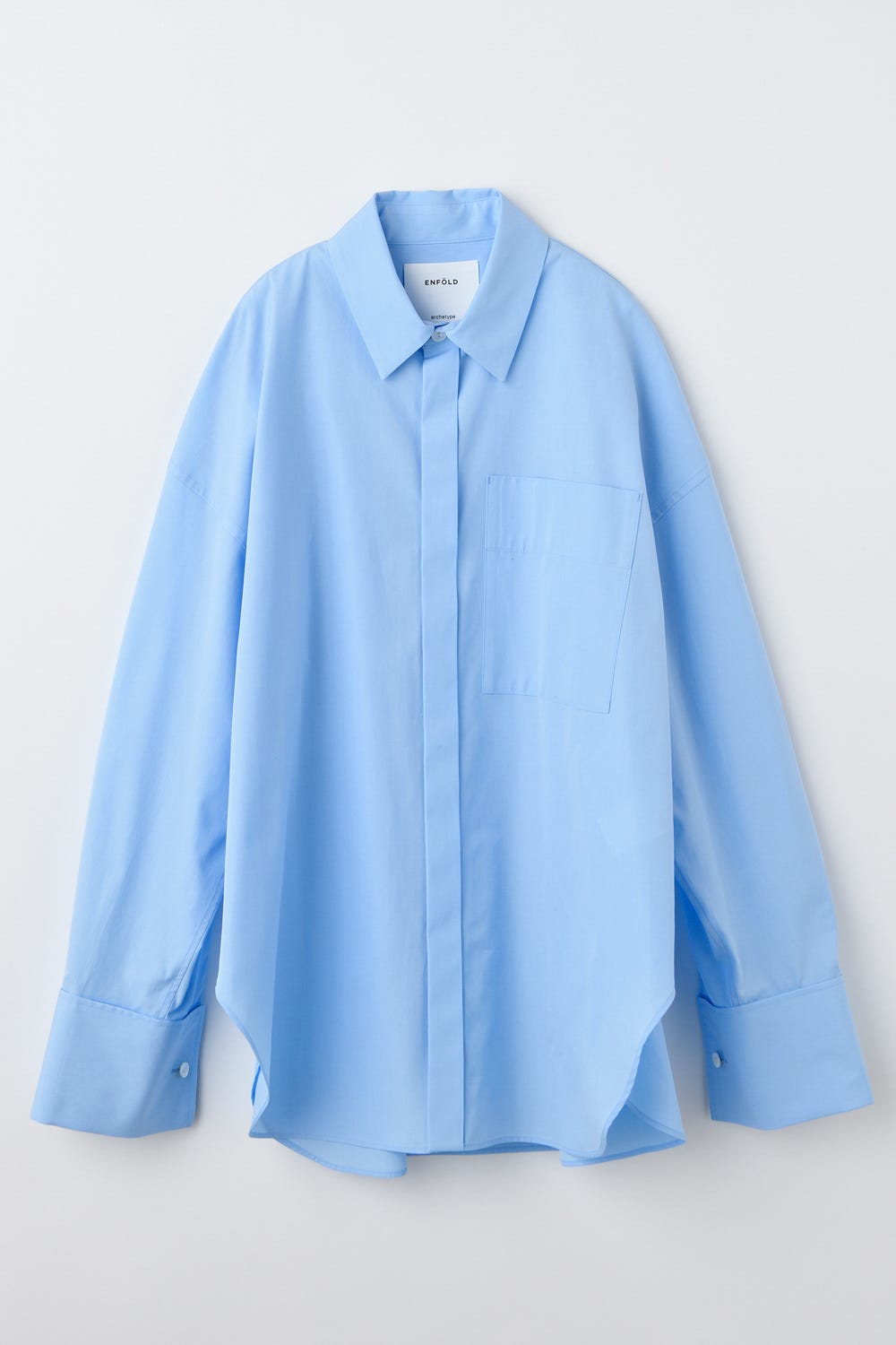 MEN'S SHIRT L/BLU 38