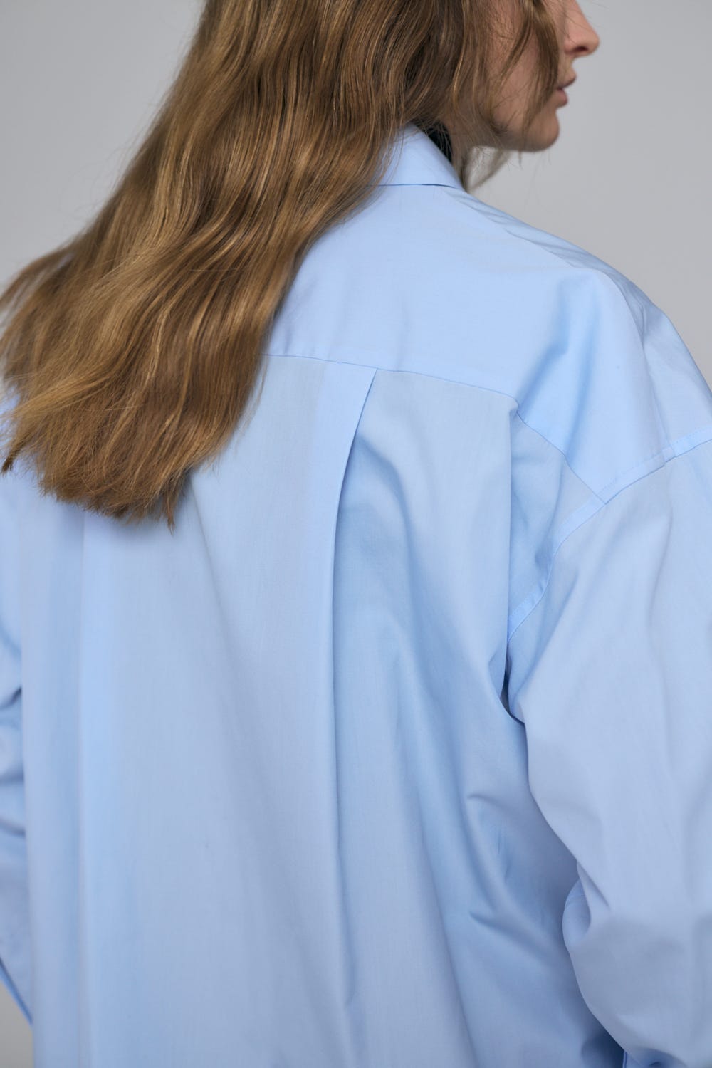 MEN'S SHIRT L/BLU 38