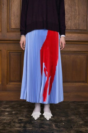 PLEATS-SKIRT