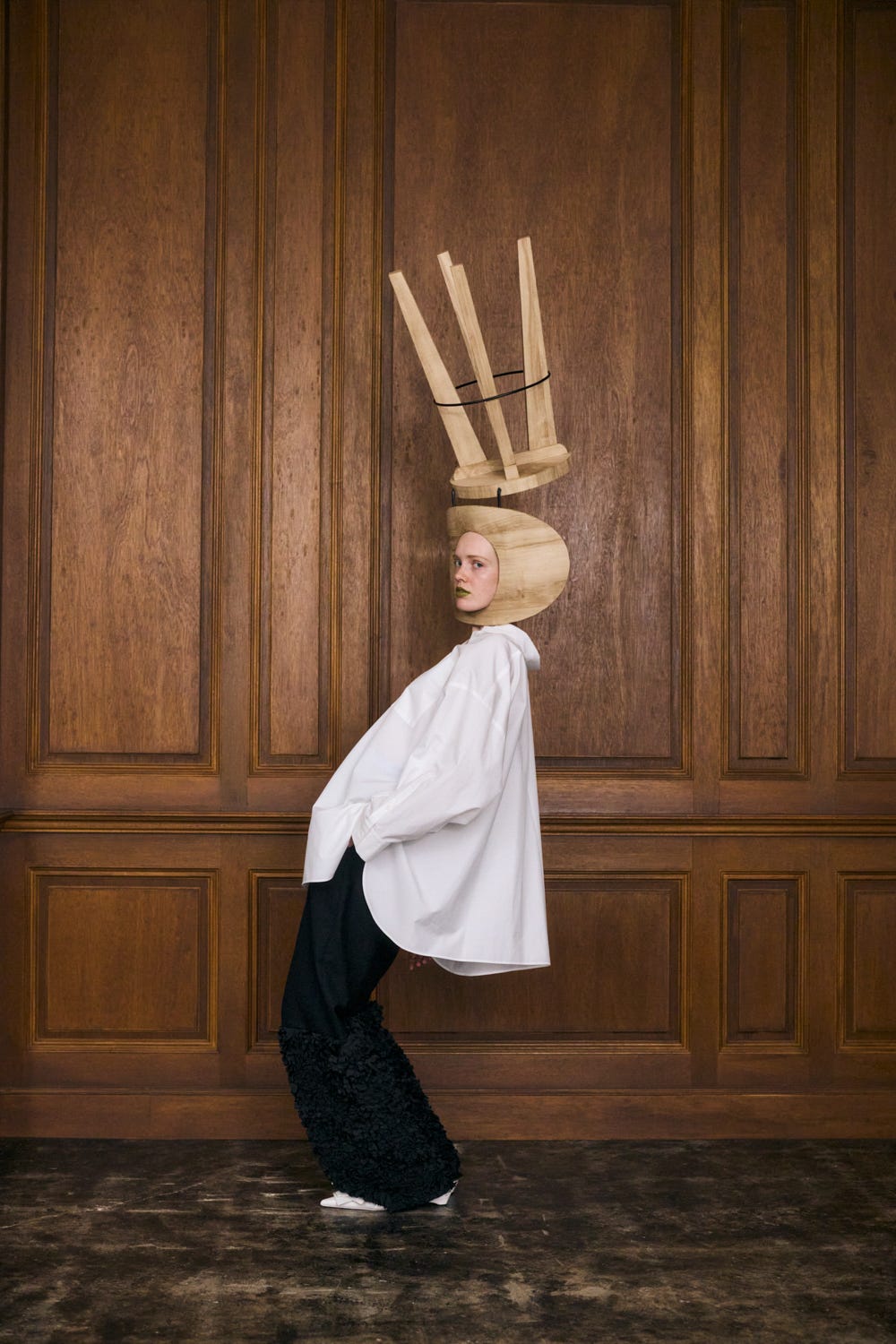 DRESS-UP TROUSERS BLK 38