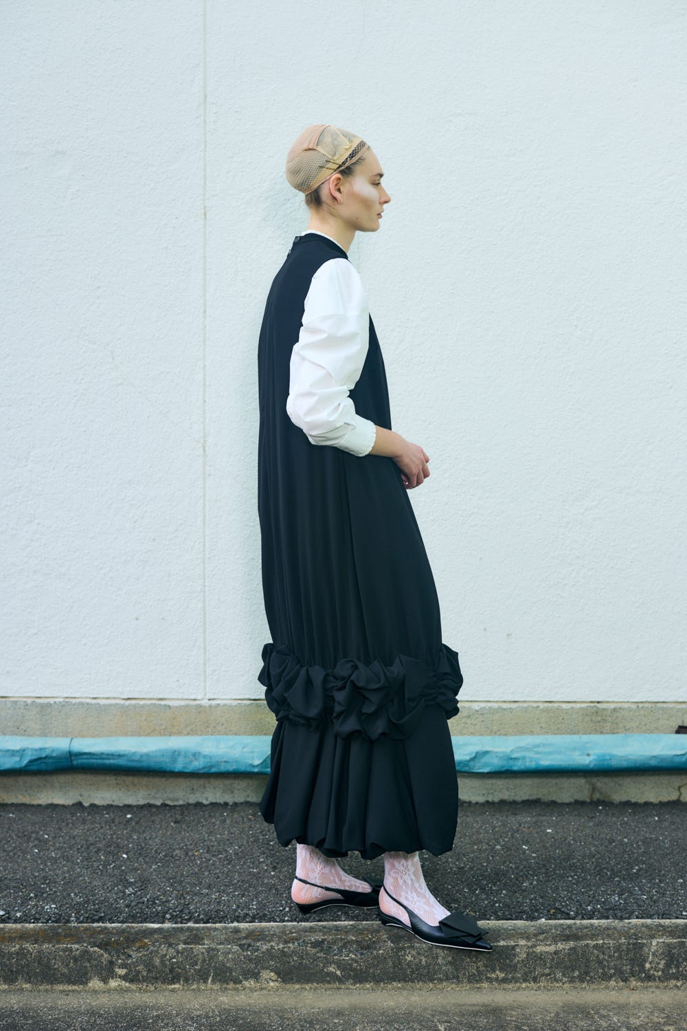 ワンピース BALLOON-FRILL TANK-TOPS DRESS enfold BALLOON-FRILL TANK-TOPS DRESS｜36｜BLK｜DRESS｜|ENFÖLD