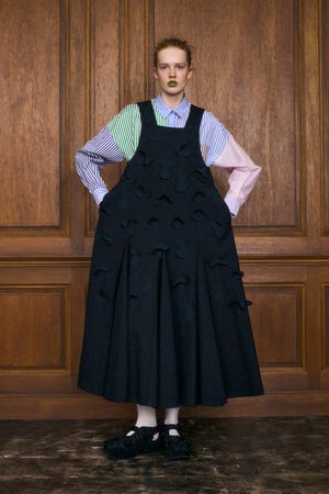 エンフォルド　A-LINE DRESS　23SS　ゆったり　バンドカラー　38 ENFÖLD OFFICIAL ONLINE STORE | エンフォルド公式通販