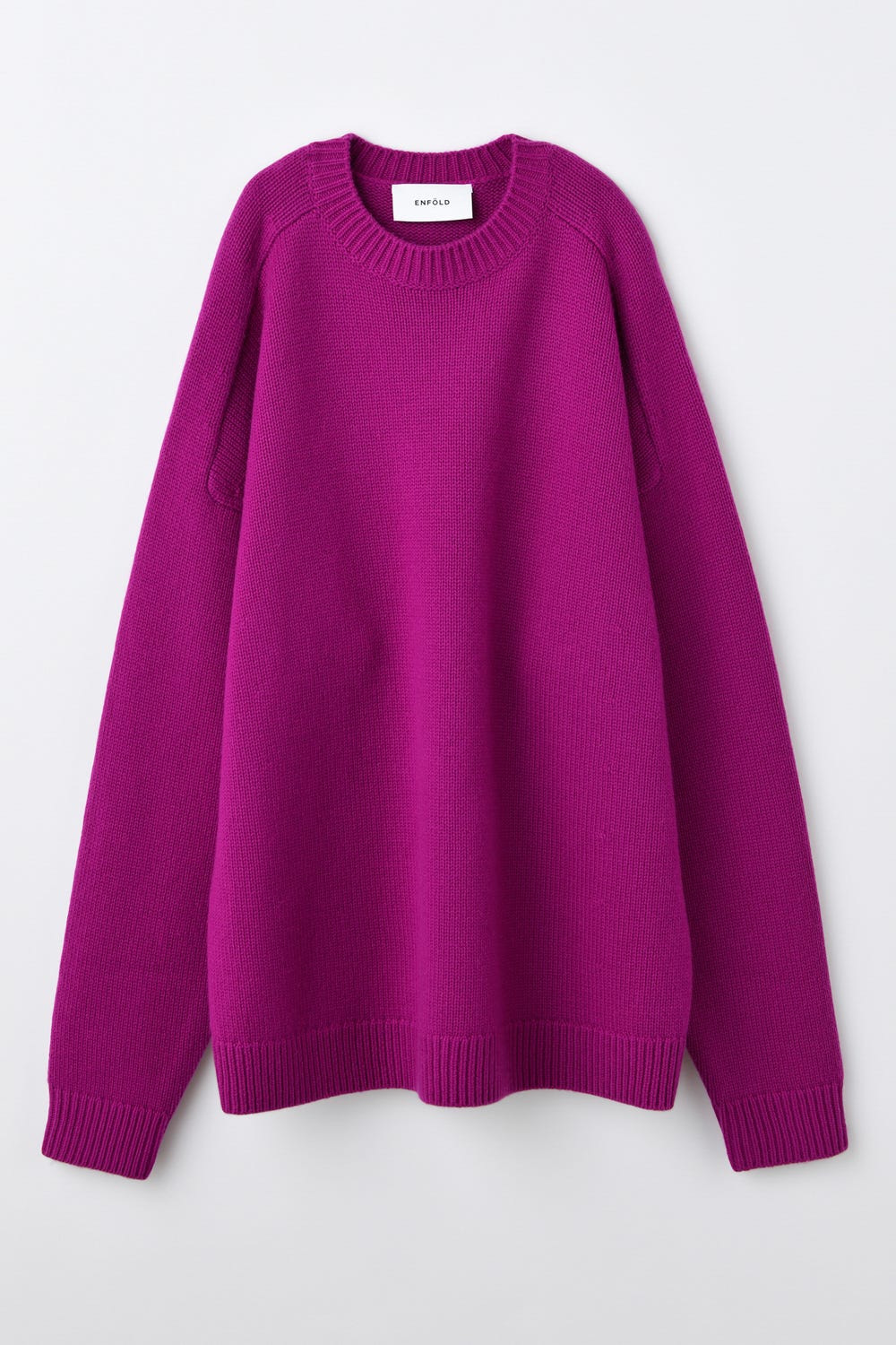 CREW-NECK PULLOVER D/PNK 38