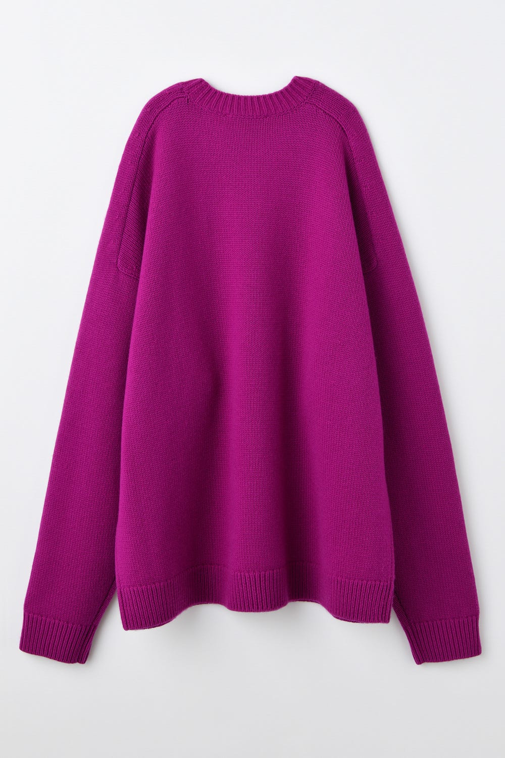 CREW-NECK PULLOVER D/PNK 38