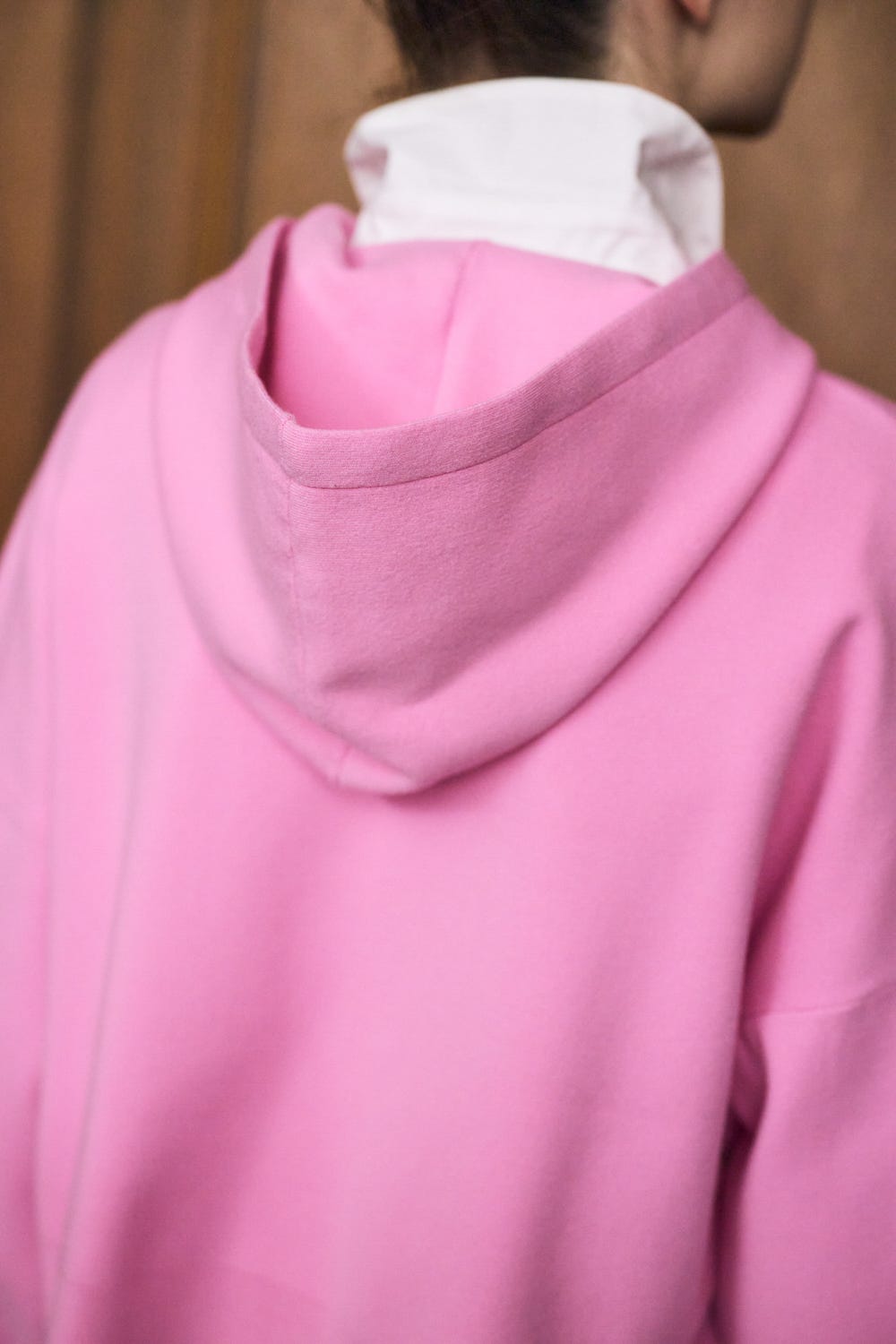 CROPPED HOODED PULLOVER｜38｜BLK｜KNIT WEAR｜|ENFÖLD