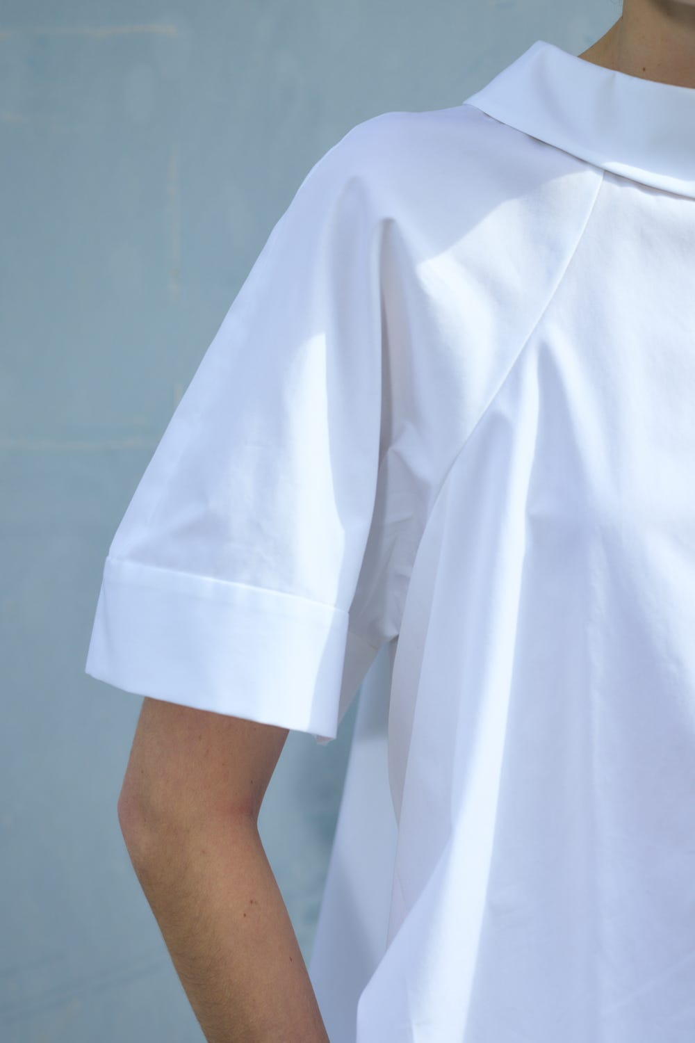 トップス ENFOLD HIGH-NECK BLOUSE 300IA230-0791 HIGH-NECK BLOUSE｜38｜WHT｜SHIRTS AND BLOUSES｜|ENFÖLD
