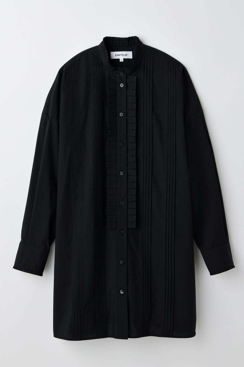 トップス ENFOLD LOOSE SHIRT 300IA230-0801 LOOSE SHIRT｜38｜WHT｜SHIRTS AND BLOUSES｜|ENFÖLD OFFICIAL