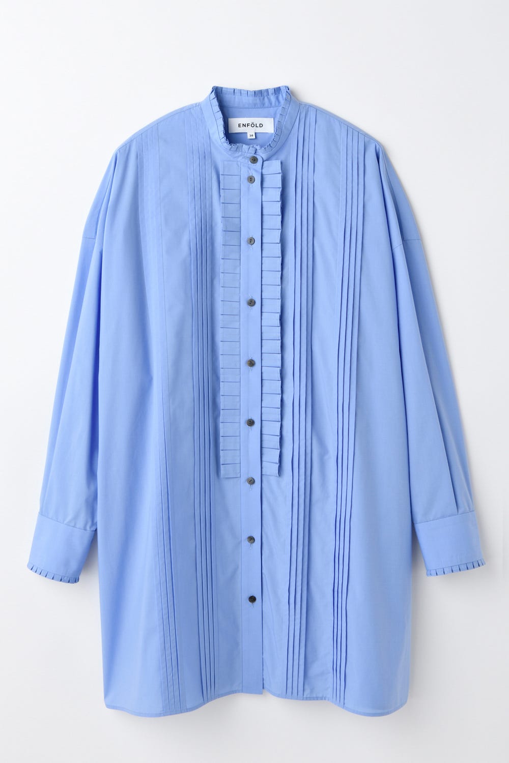 トップス ENFOLD LOOSE SHIRT 300IA230-0801 LOOSE SHIRT｜38｜WHT｜SHIRTS AND BLOUSES｜|ENFÖLD OFFICIAL