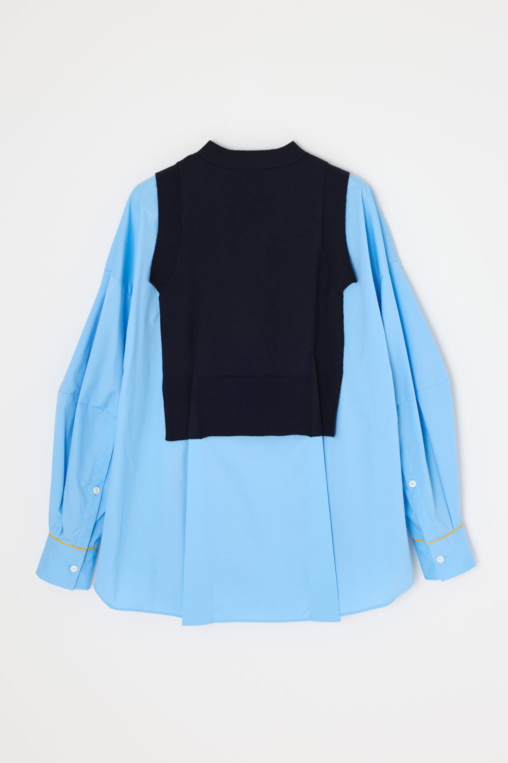 エンフォルド　ENFOLD　CUT-LAYERED PULLOVER エンフォルド ENFOLD CUT-LAYERED PULLOVER - メルカリ