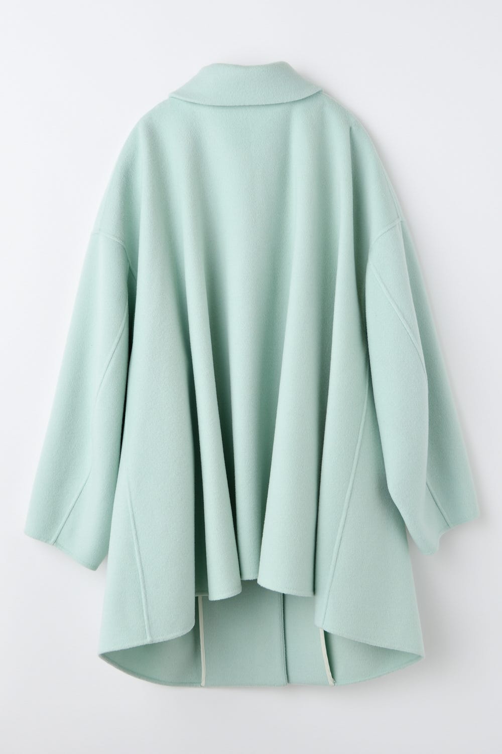 NAPE SOUTIEN-COLLAR COAT L/GRN 38