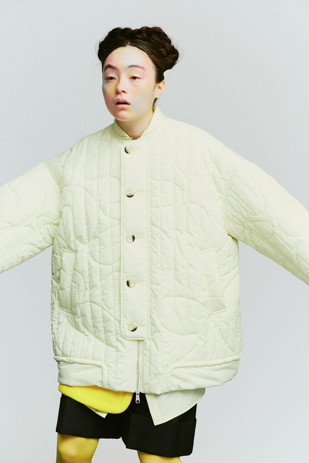 CHAIR QUILTING BIG-JAKET｜36｜BLK｜COAT｜|ENFÖLD OFFICIAL