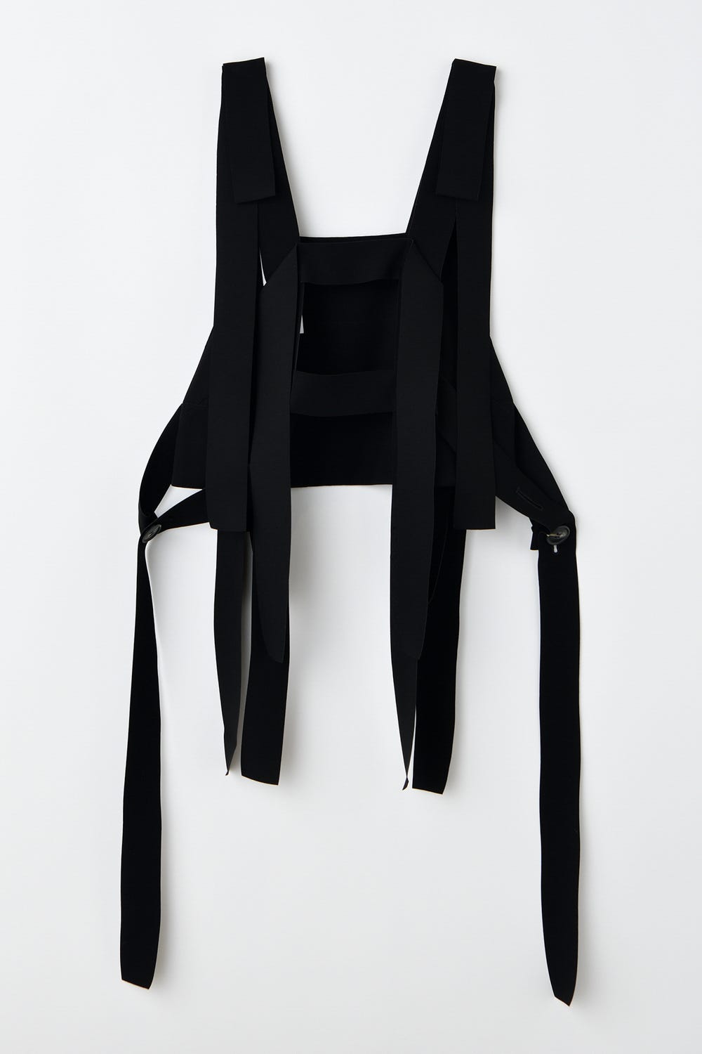 未使用☆38☆WINDOW VEST☆ENFOLD BANDAGES VEST|38|BLK|SHIRTS AND BLOUSES||ENFÖLD OFFICIAL