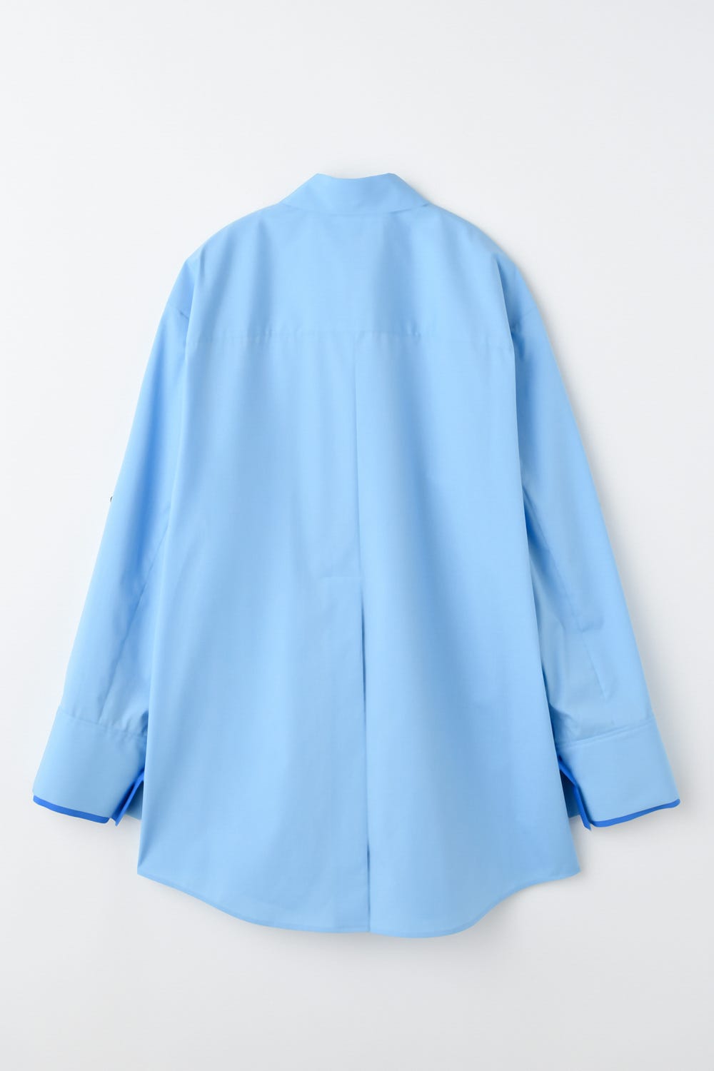 enfold ライトブルー 長袖シャツ 38 2025SS 新作 CUFFS-COLOR SHIRT｜38｜WHT｜SHIRTS AND BLOUSES｜|ENFÖLD