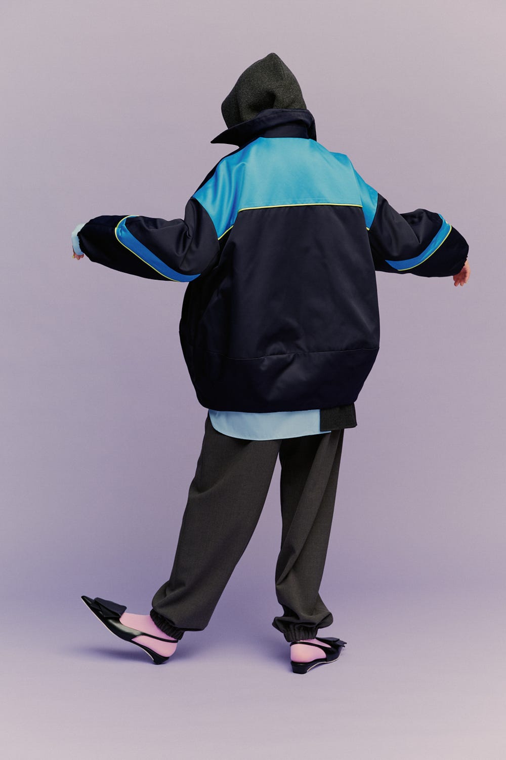 COMBINATION COLER JAKET｜36｜D/NVY｜COAT｜|ENFÖLD OFFICIAL ONLINE