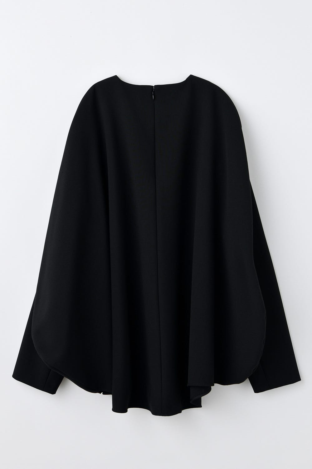 CURVED-FORM PULLOVER｜38｜BLK｜SHIRTS AND BLOUSES｜|ENFÖLD
