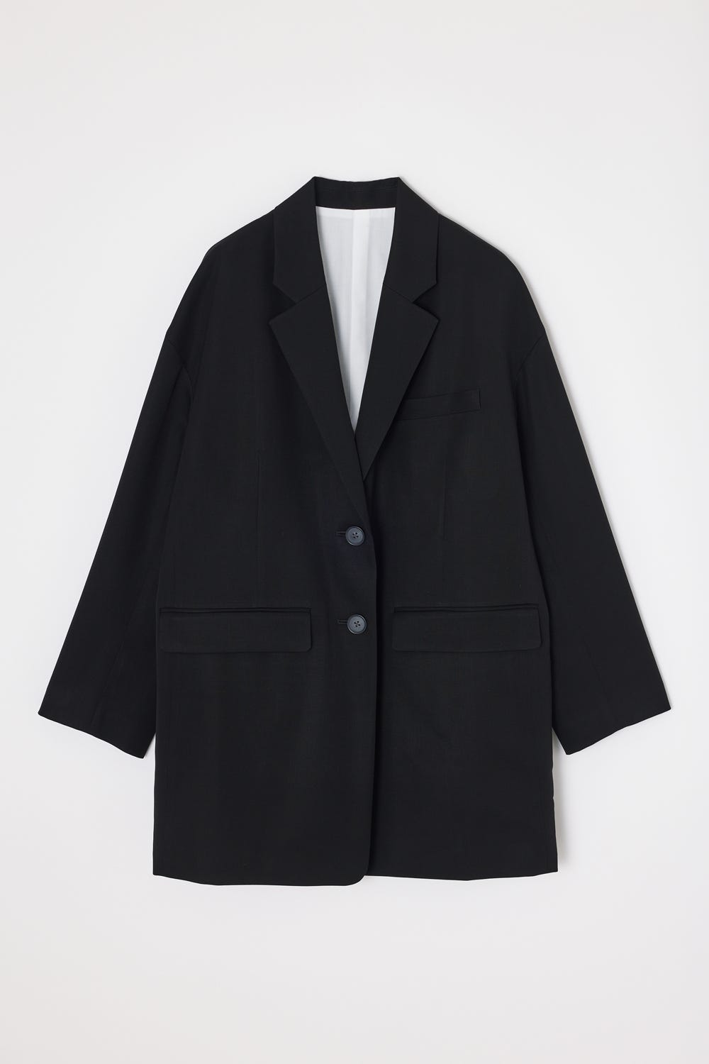 RELAX TAILORED-JACKET BLK 38