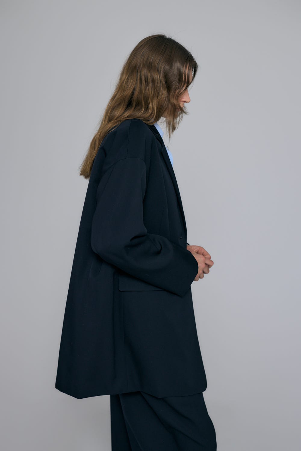 RELAX TAILORED-JACKET BLK 38