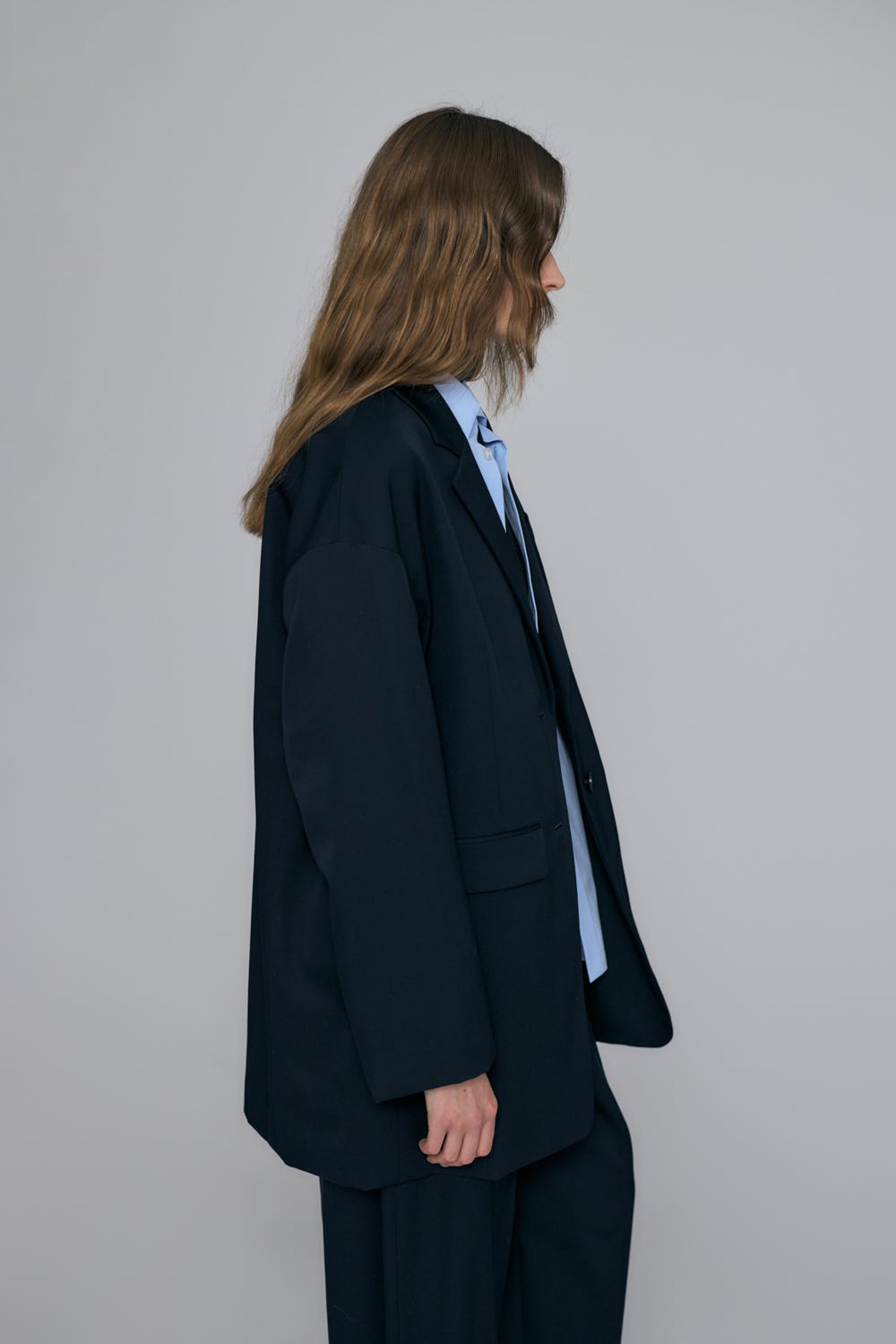 RELAX TAILORED-JACKET BLK 38