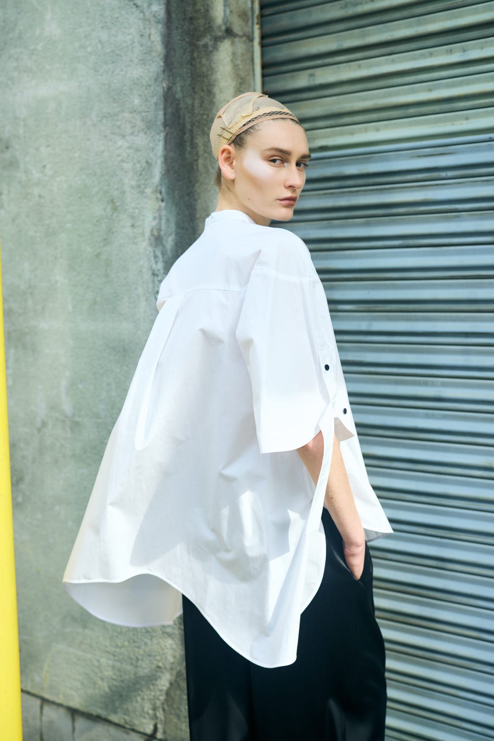 トップス ENFOLD NOTE SHIRT 300IA230-2561 NOTE SHIRT｜38｜WHT｜SHIRTS AND BLOUSES｜|ENFÖLD OFFICIAL