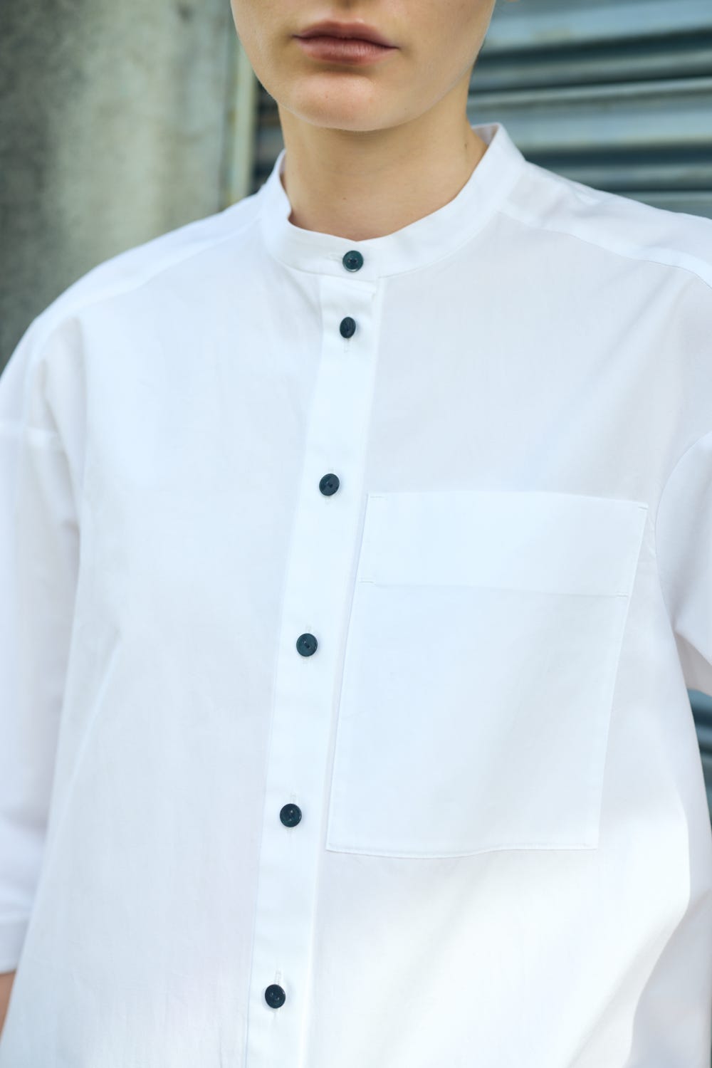 トップス ENFOLD NOTE SHIRT 300IA230-2561 NOTE SHIRT｜38｜WHT｜SHIRTS AND BLOUSES｜|ENFÖLD OFFICIAL