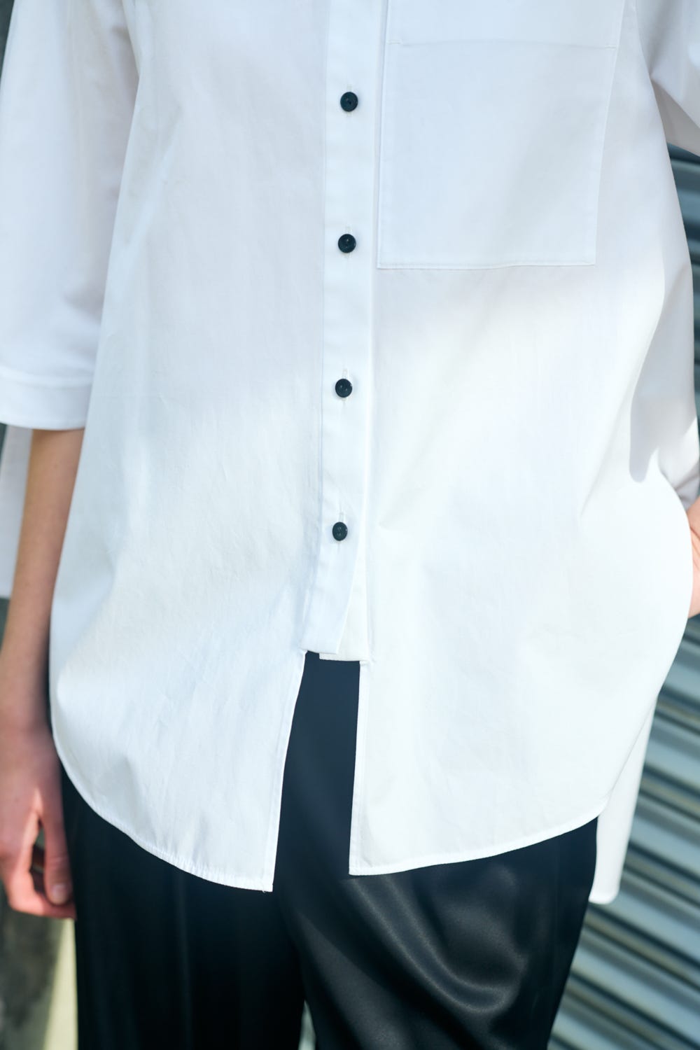 ENFOLD NOTE SHIRTシャツ　正規品 NOTE SHIRT｜38｜WHT｜SHIRTS AND BLOUSES｜|ENFÖLD OFFICIAL