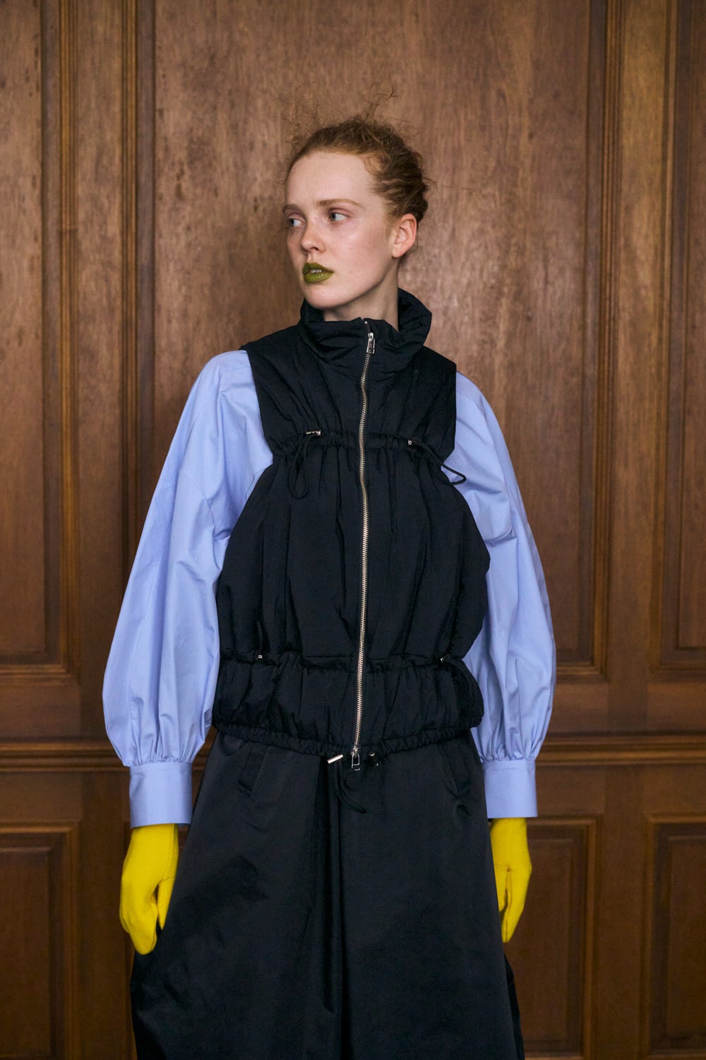 未使用☆38☆WINDOW VEST☆ENFOLD VONIQUE / ENFOLD/ WINDOW VEST