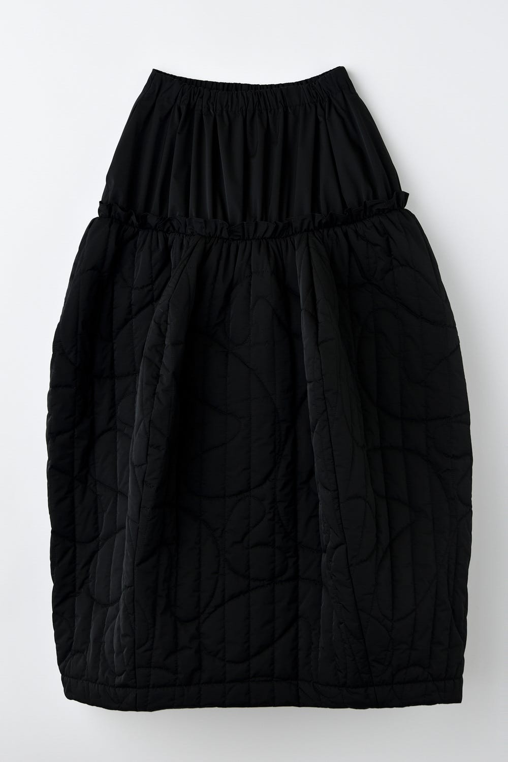 ENFOLD / GATHER PEPLUM SKIRT サイズ36 ENFOLD / GATHER PEPLUM SKIRT サイズ36