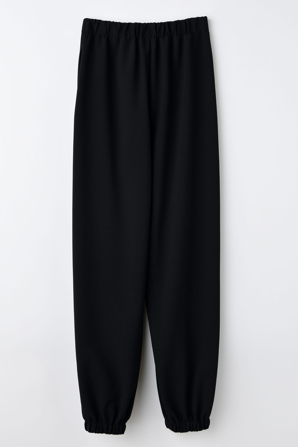 WIDE JOGGER-PANTS BLK 36