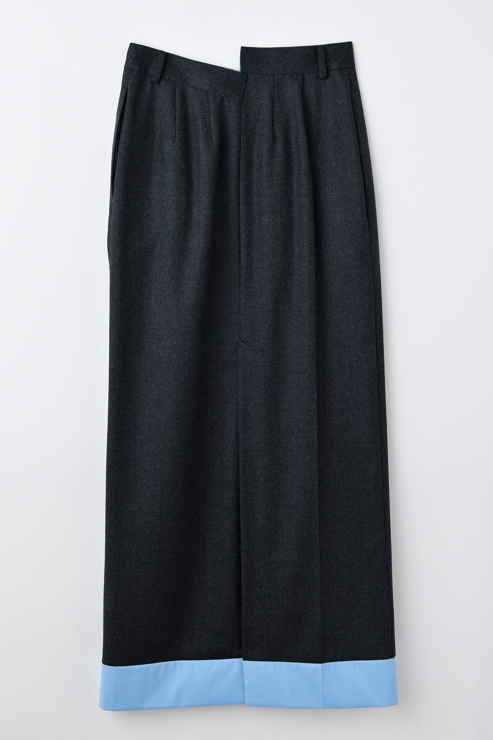 STRAIGHT-SKIRT C.GRY 36