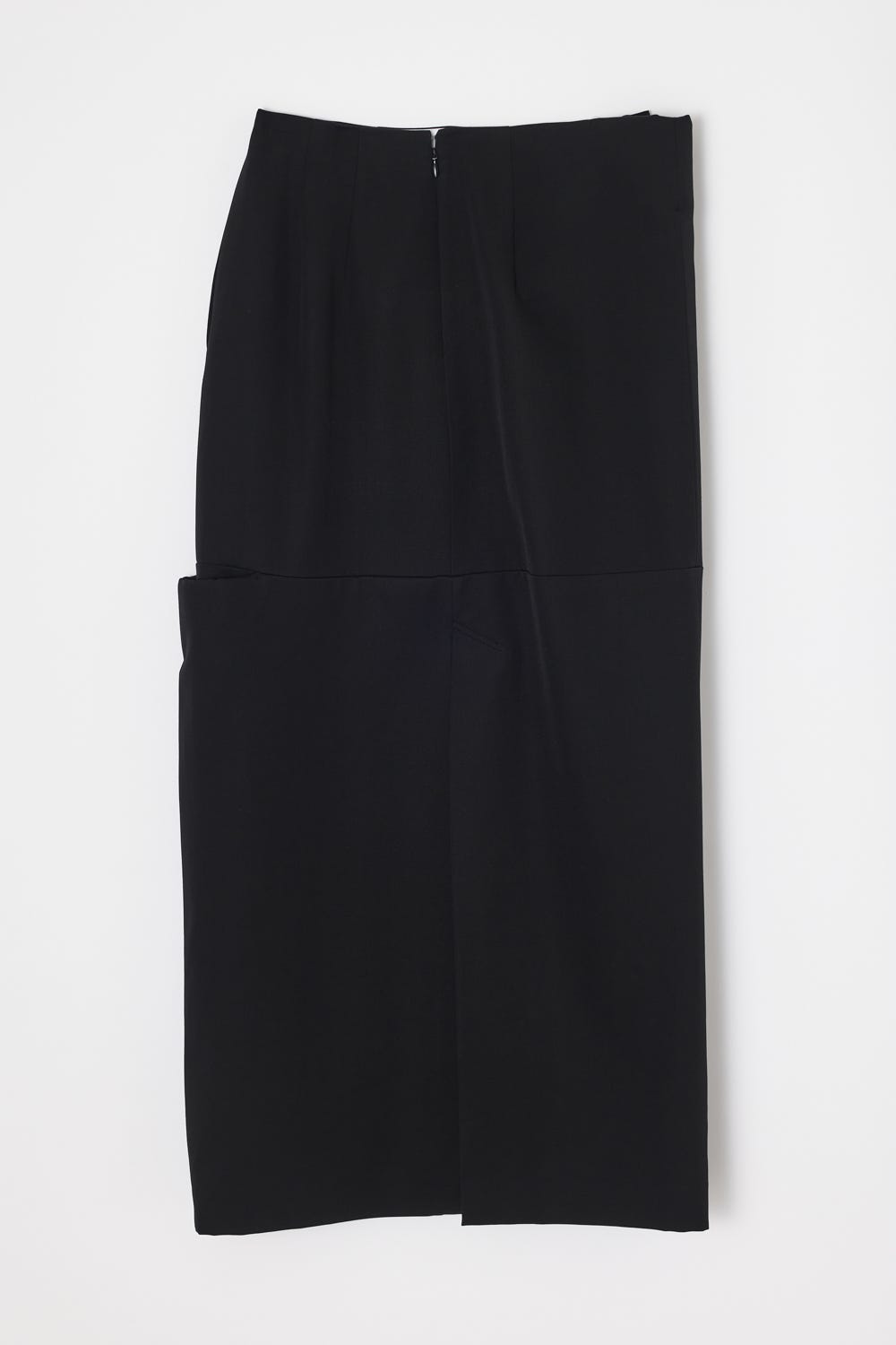 SOLID SKIRT BLK 38