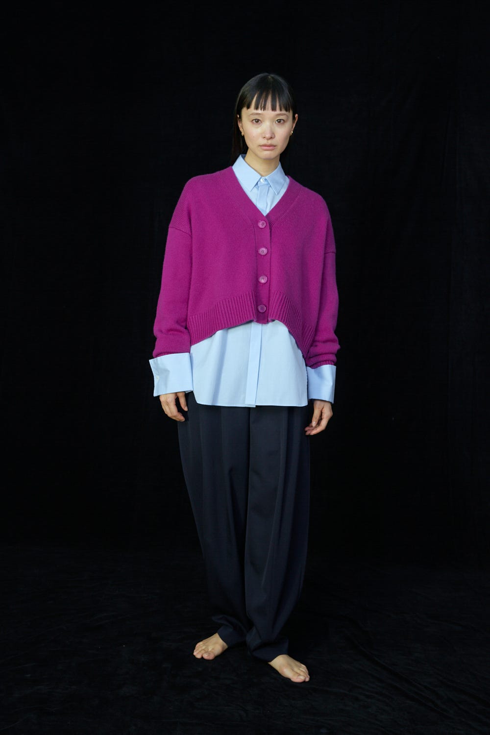 COCOON TROUSERS BLK 38