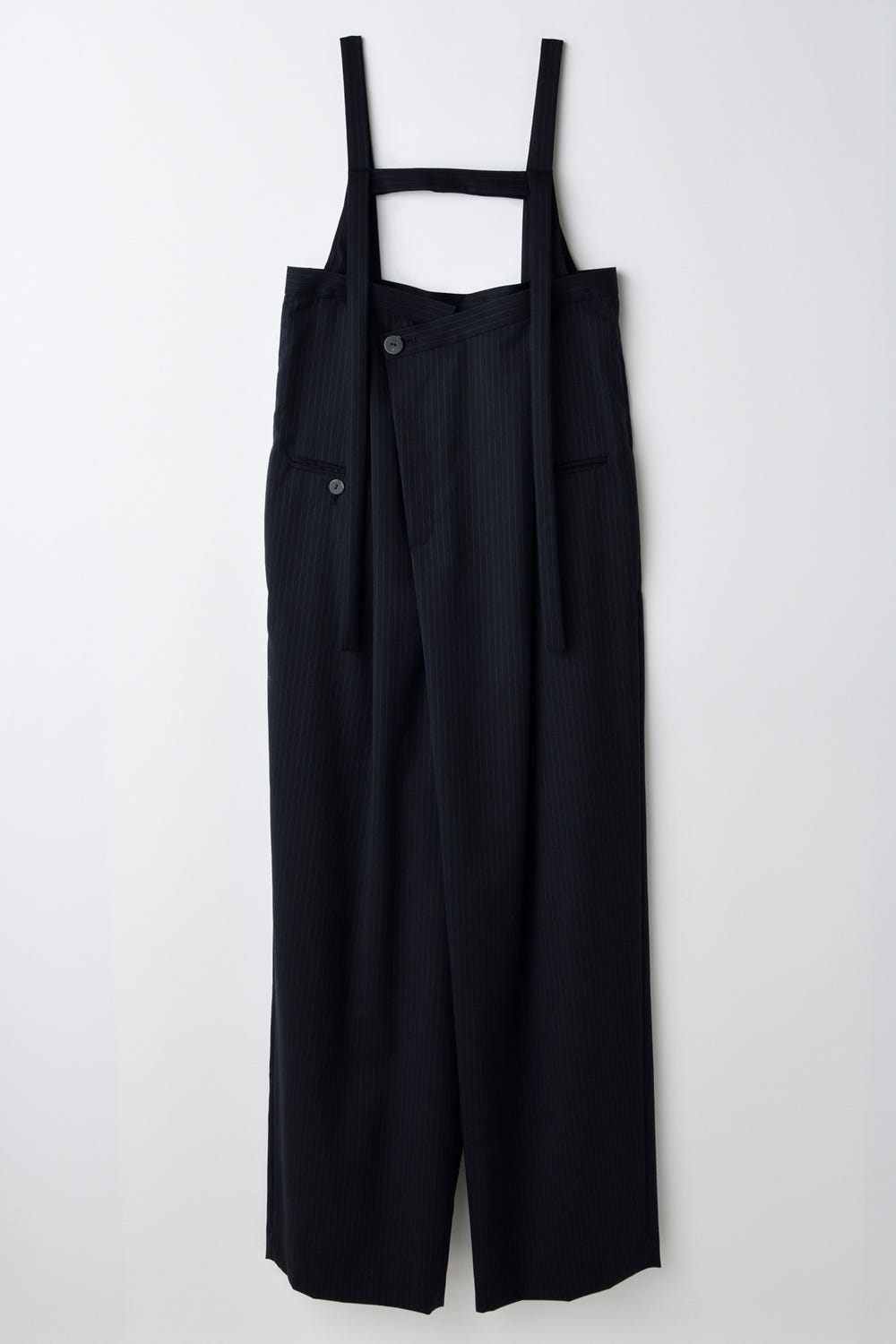 サロペット・オーバーオール・オールインワン ENFOLD STRAP-TROUSERS 300IA233-0991 TROMPE-L'OEIL ALL-IN-ONE｜36｜D/NVY｜DRESS｜|ENFÖLD OFFICIAL