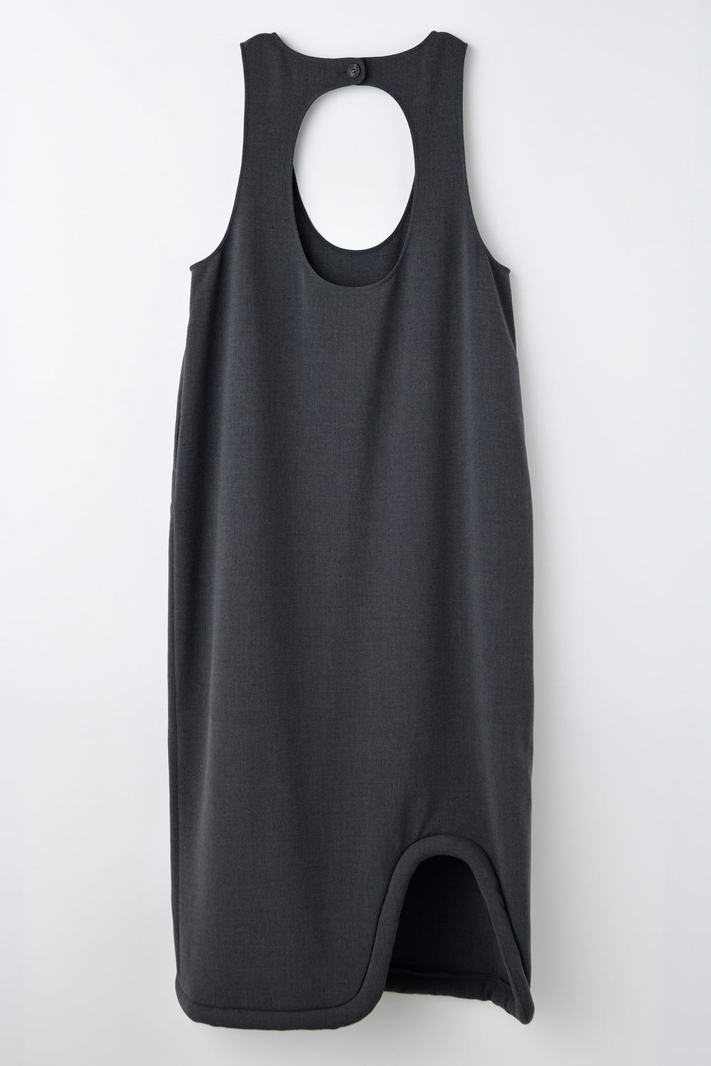 PADDING-HEM JUMPER-SKIRT C.GRY 36