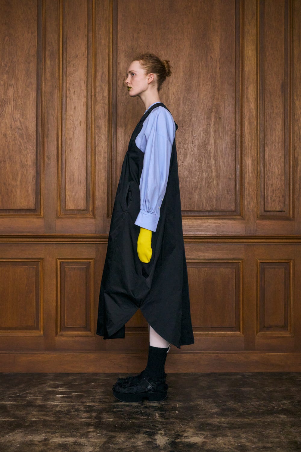 STOOL JUMPER-SKIRT BLK 38