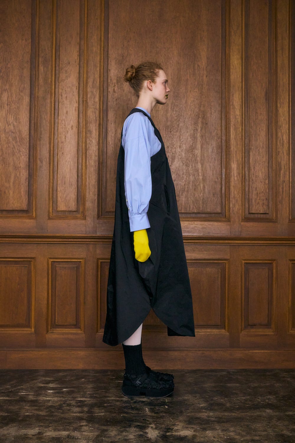 STOOL JUMPER-SKIRT BLK 38