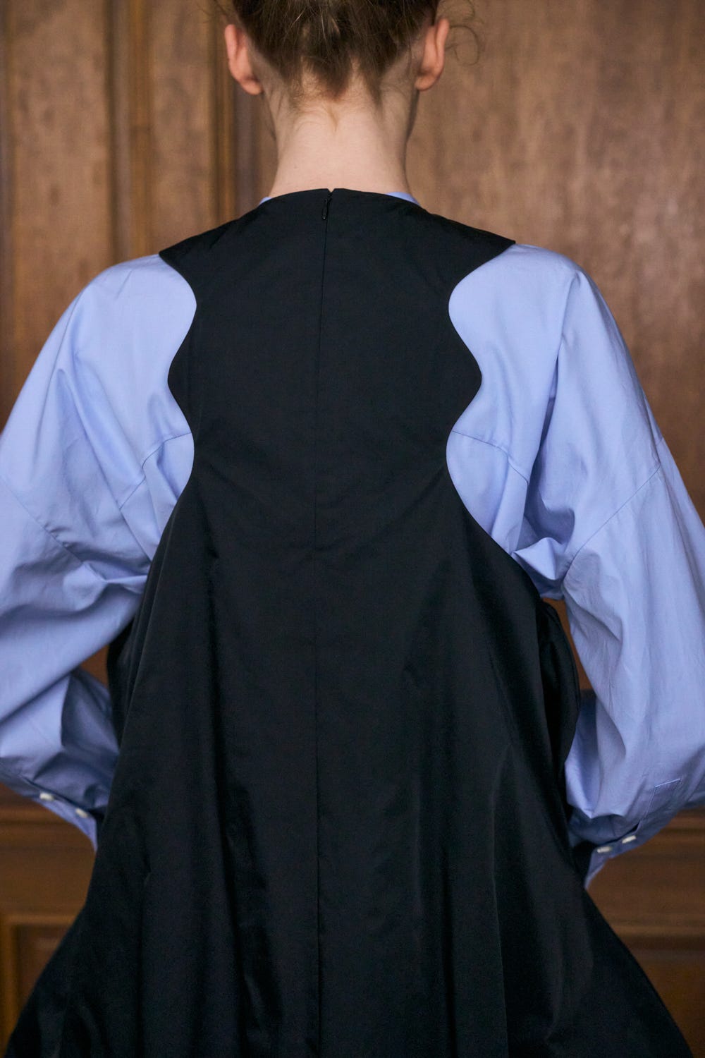 STOOL JUMPER-SKIRT BLK 38