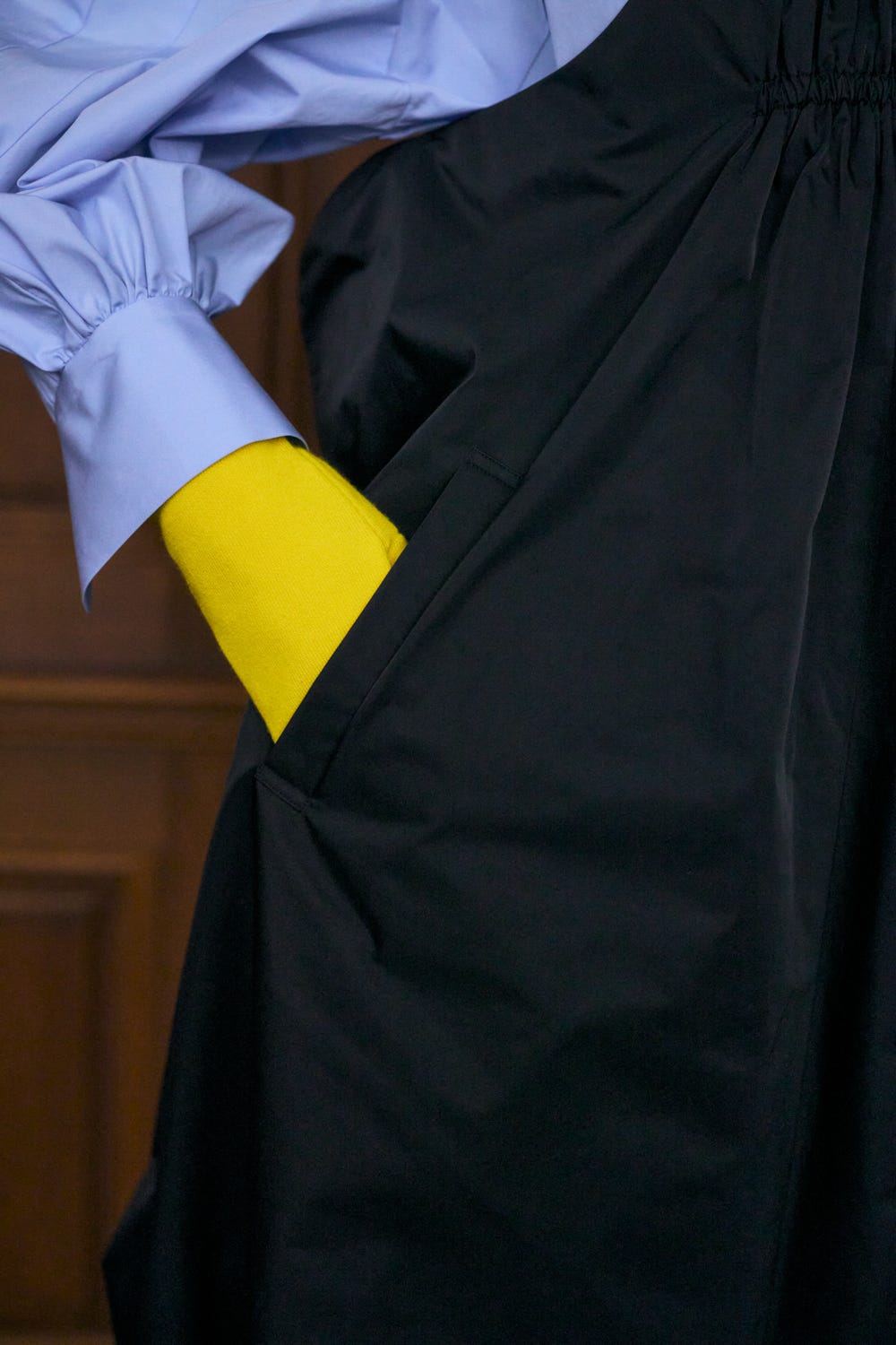 STOOL JUMPER-SKIRT BLK 38