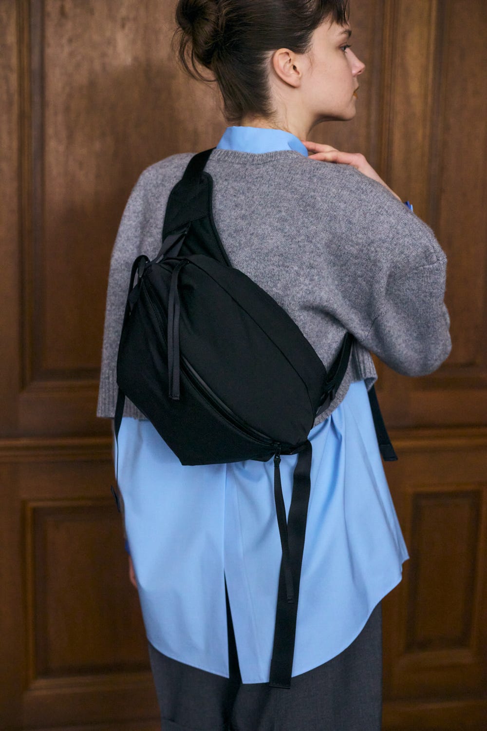 PUFFER SHOULDER-BAG BLK 38