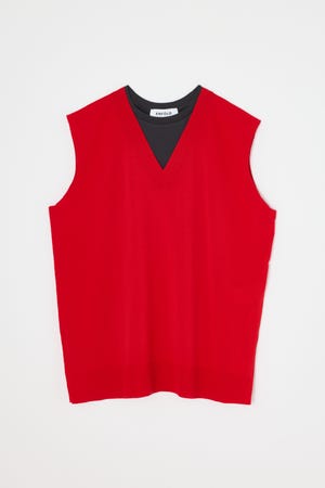 SLEEVELESS PULLOVER
