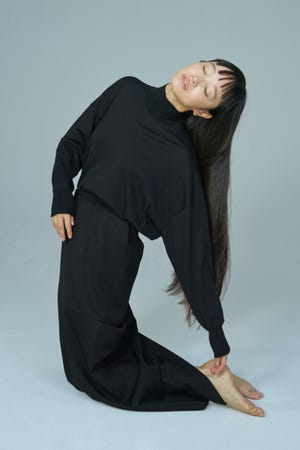 TURTLE-NECK BOX PULLOVER